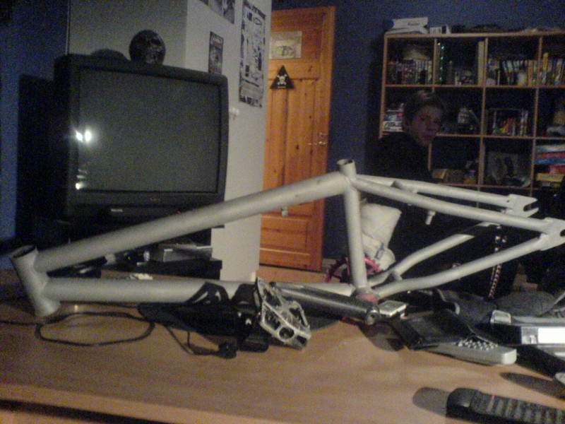 rawed my frame. Just need to clearcoat it :)