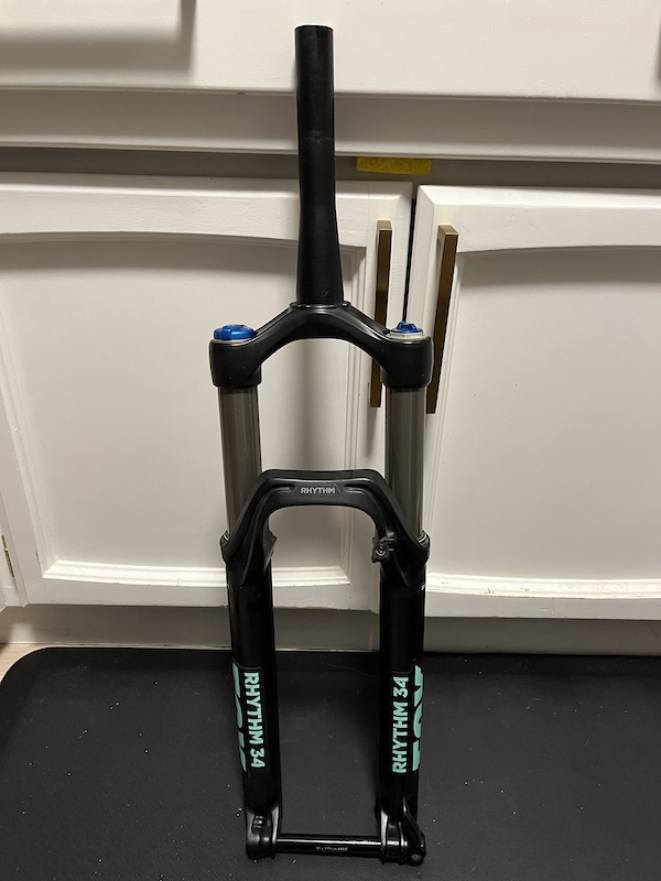 Adesivi Fox 34 Rhythm Blu Per Forcella – Decalcomanie Per Mountain Bike Enduro E DH, Ride Decals