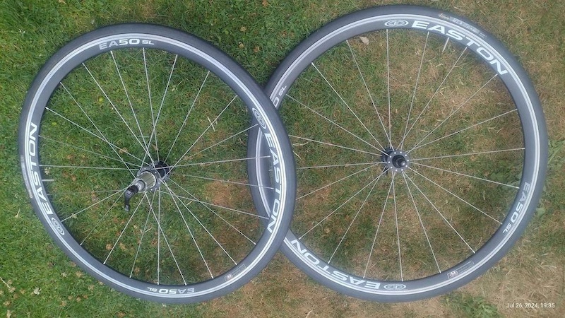 Like new Easton EA50 SL clincher Wheelset 700c For Sale