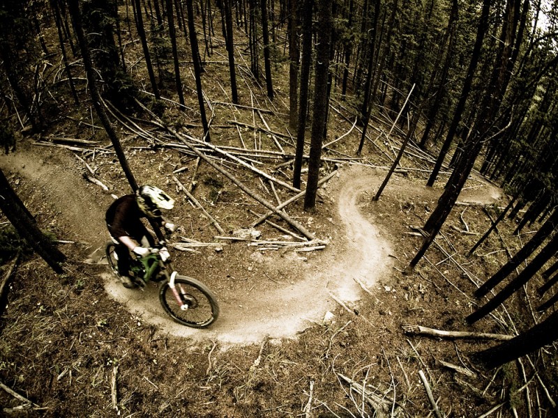 extreme mountain biking trails