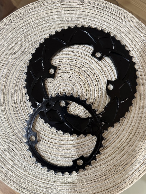 absoluteBLACK Shimano Round Chainrings 50/34 For Sale