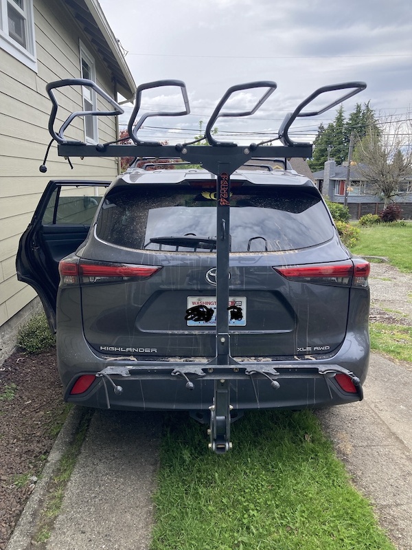 2020 Recon Rack Gen 2 4 Bike Rack with Stand For Sale