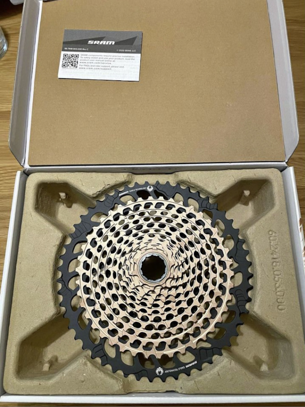 Cassette SRAM Eagle XG-1299 12 Vitesses 11-50 Dents - Version Or, Compatible Transmission Eagle