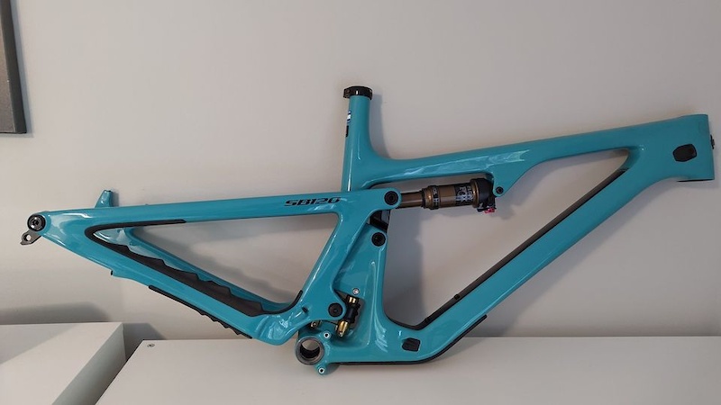 2024 Yeti SB120 TURQ Frame (Large) Like New For Sale