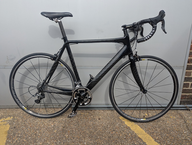 2013 Kinetic one full carbon road bike size L For Sale