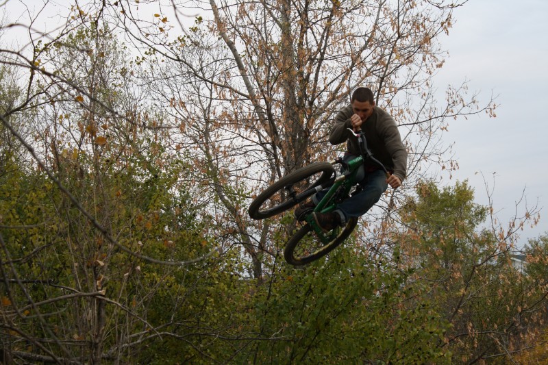 Riding the mp jumps