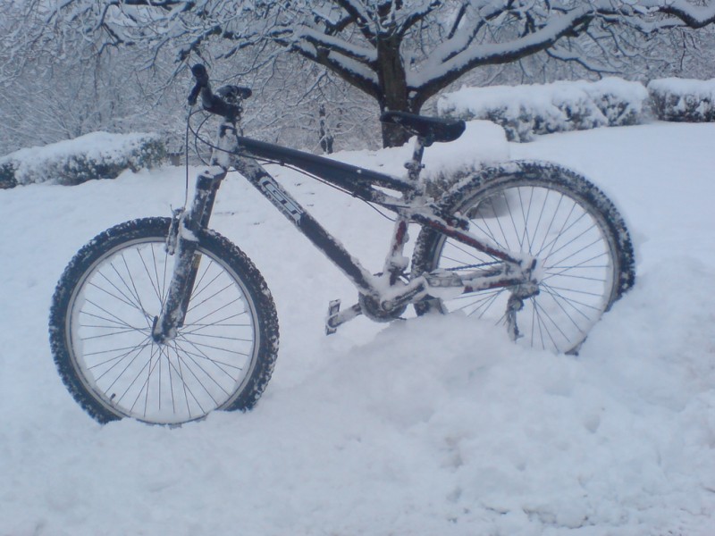 My bike in winter :)
