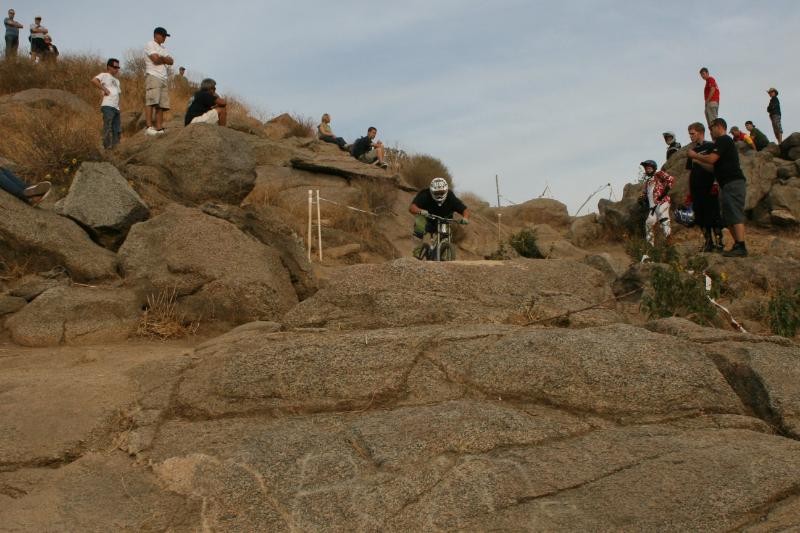 bottom rock section