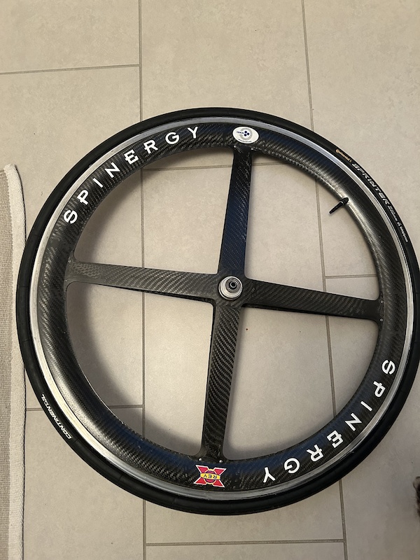 Spinergy Rev X 650c carbon wheels, tubular For Sale