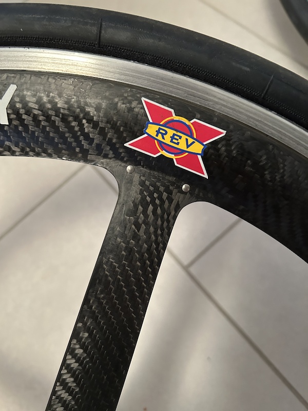 Spinergy Rev X 650c carbon wheels, tubular For Sale