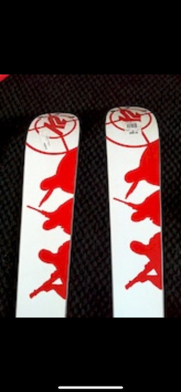 2007 Brand new K2 public enemy assassin twin tip ski's For Sale