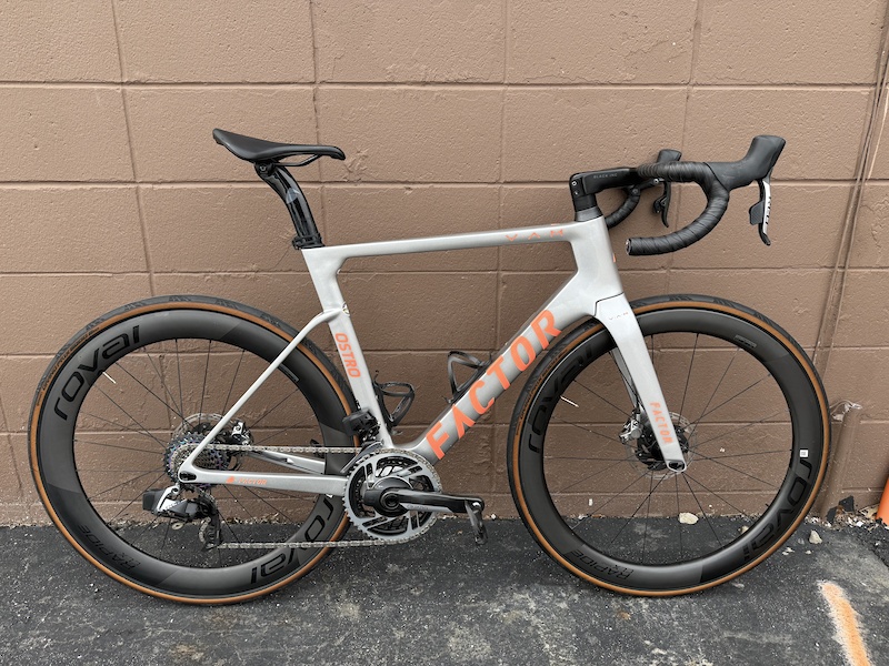2024 Factor Ostro Vam SRAM Red Roval Rapide PM 56cm For Sale