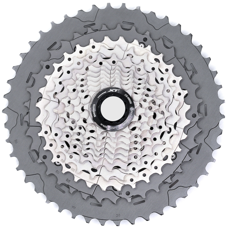 SHIMANO CS-M8000 Pignon 11 Dents Avec Bague D’Entretoise – Argenté Vélo Route VTT