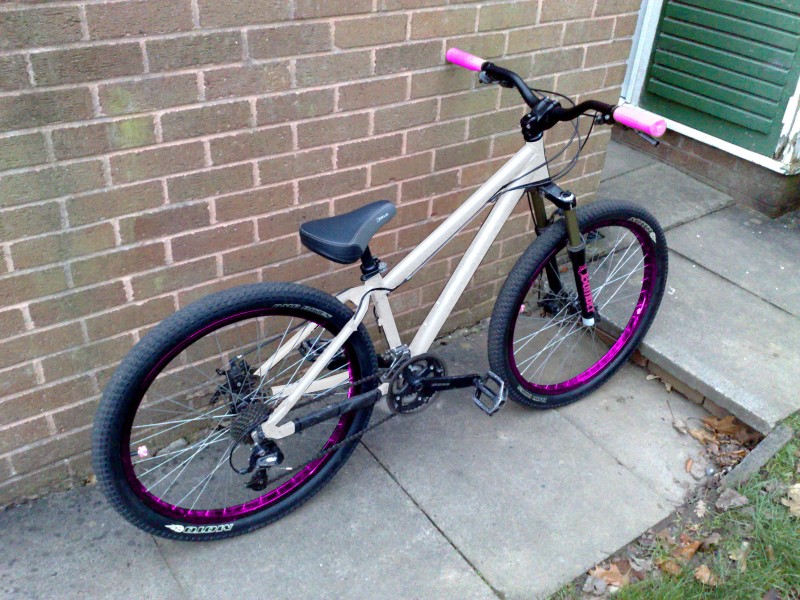 photoshop of a design i thought woould look sick on my bike, comments please? i may be making it liek this ;)