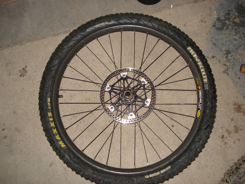 Hope bulb front wheel for sale, rotor not included
