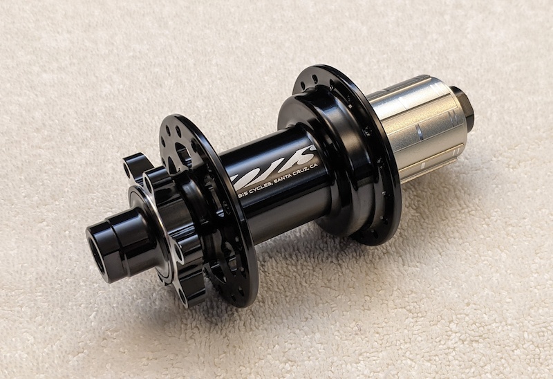2024 Ibis Logo 12x142 32H Rear Hub 6-Bolt HG - Black For Sale