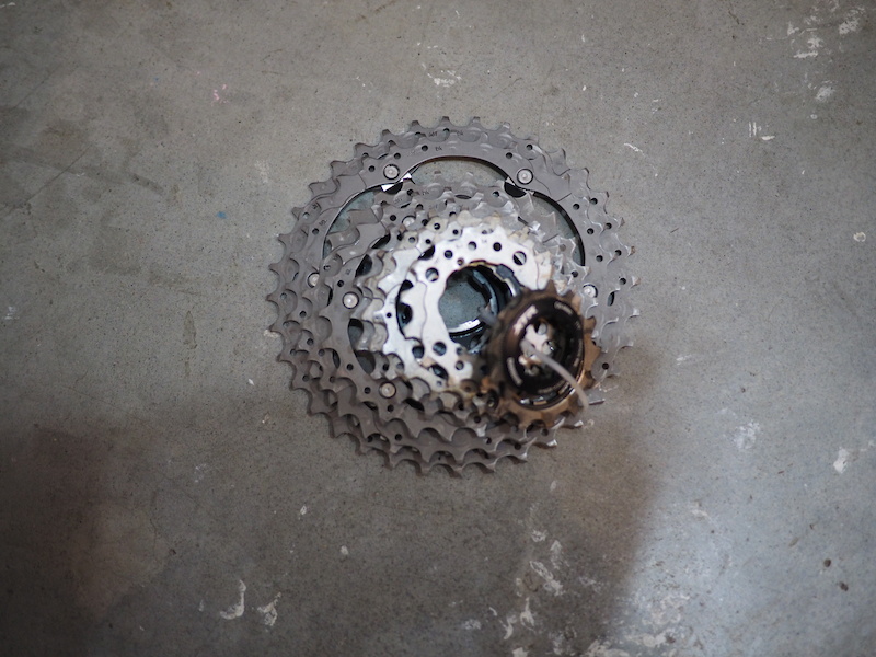 XLC 10 Speed Cassette - Shimano 14-27T - Steel - Zilver