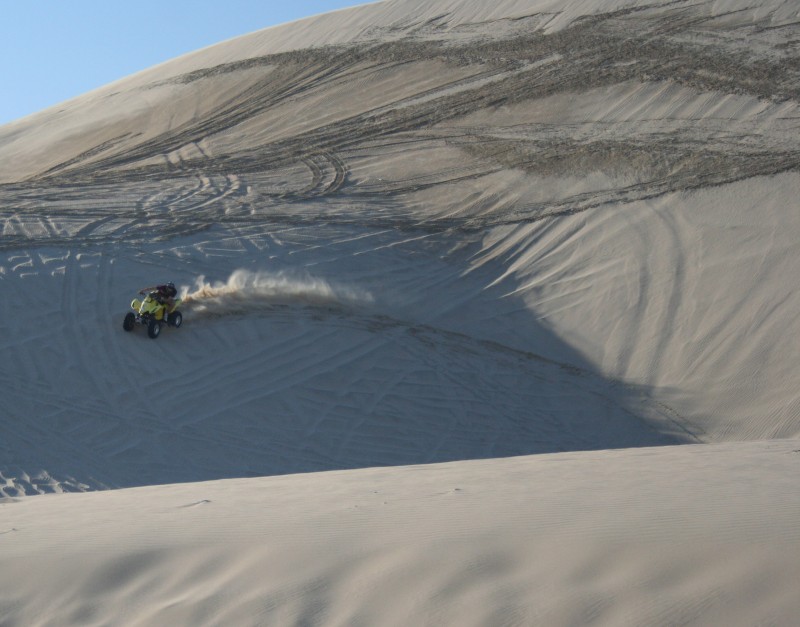 Quading at the dunes