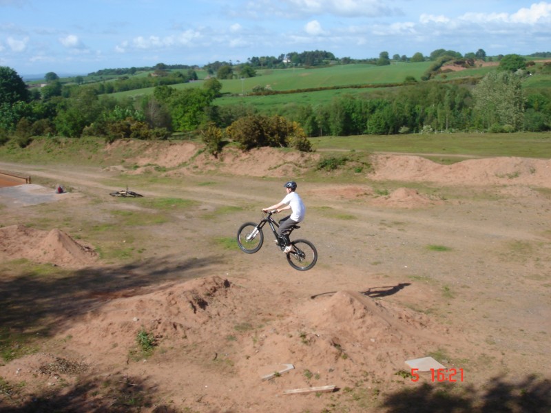 jump on sx trail at the quarry