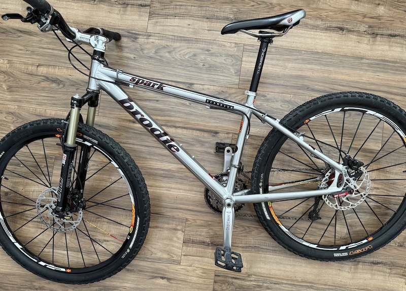 2006 Lower $. Brodie Spark, Scandium 7000 Frame,new brakes For Sale