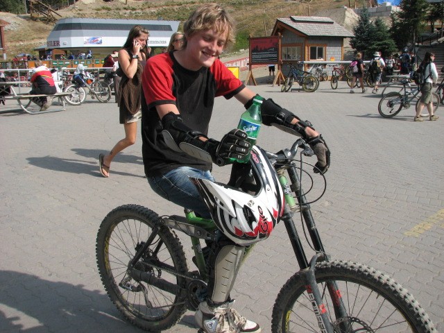 First time EVER i rode downhill in summer 2006 :) I can still remember the whole day in my head :D