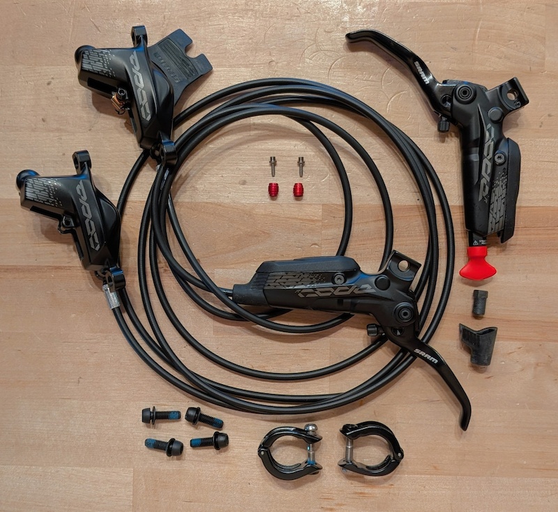 2024 New OEM SRAM Code R Front + Rear Brakeset. For Sale