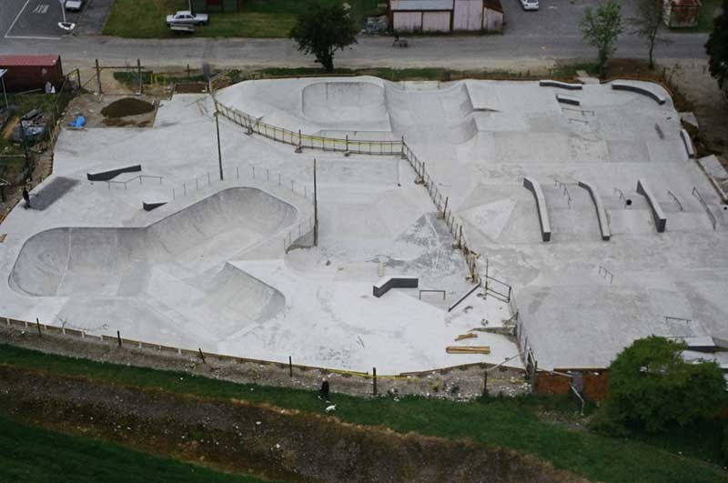 Finishing up the skatepark. This is in a town of about 500 people and about a 2 hour drive in all directions away from any sizeable city (100k people) including my city, Nelson.