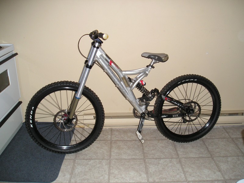 2004 Norco Team DH with 04 Shiver