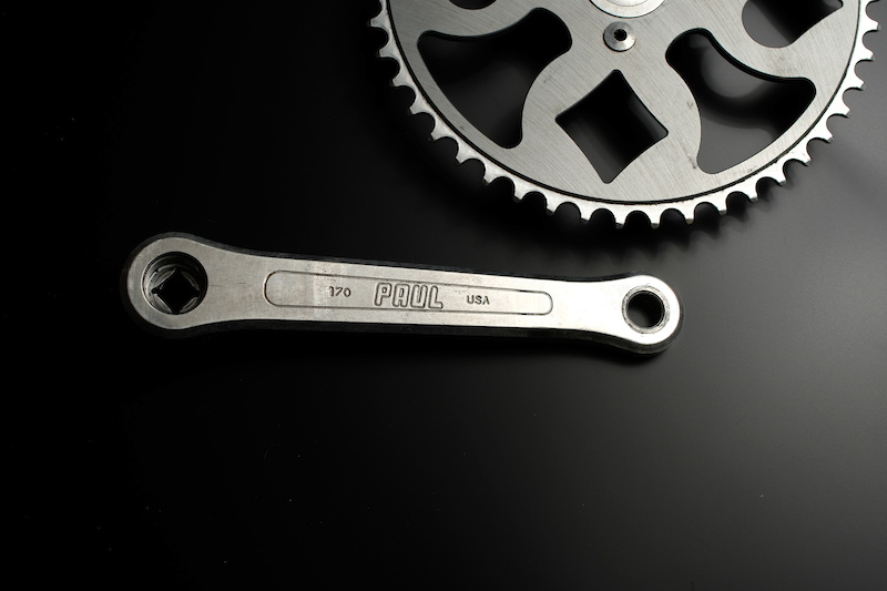 Paul Royal flash Crank 48T 165mm Paul Royal Flush Crankset 170mm