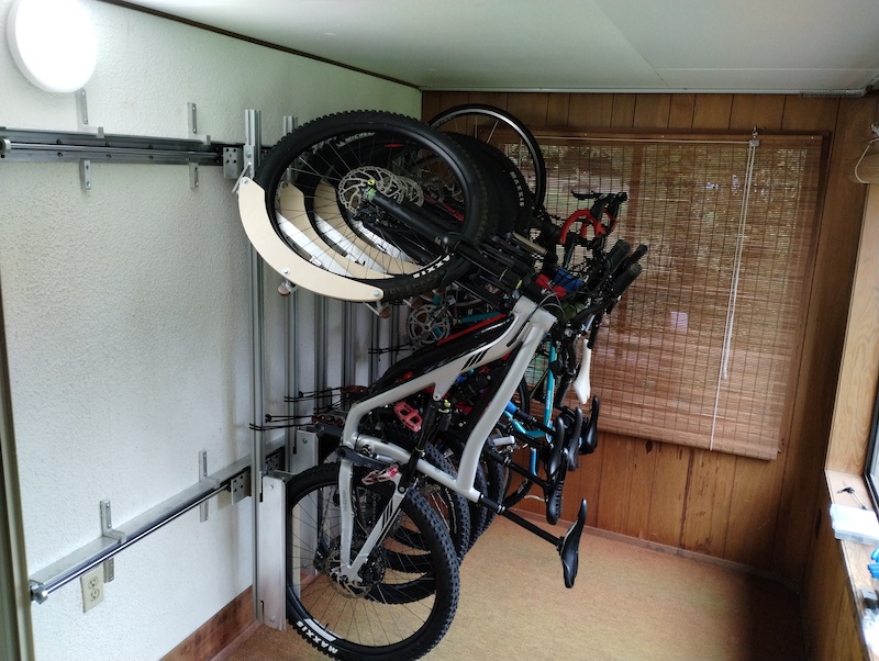 Cycle Top Rack Cycle Slide Racks' Damage Free, Bicycle Storage Solution - Pinkbike