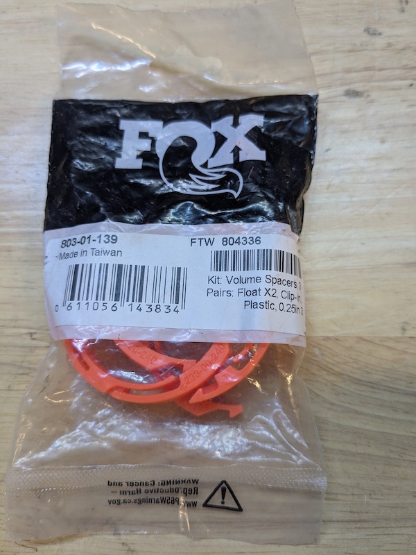 Fox Spacers Fox X2 Air volume spacers For Sale