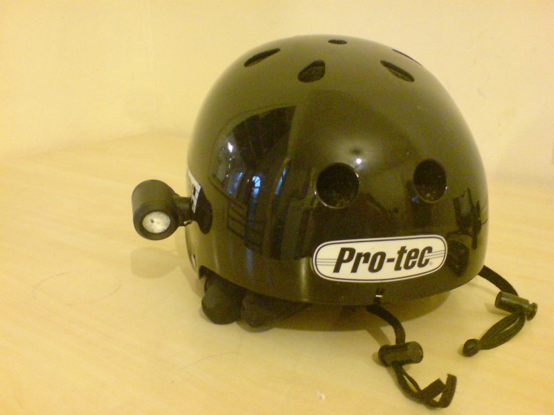 my open helmet with camera 
:)