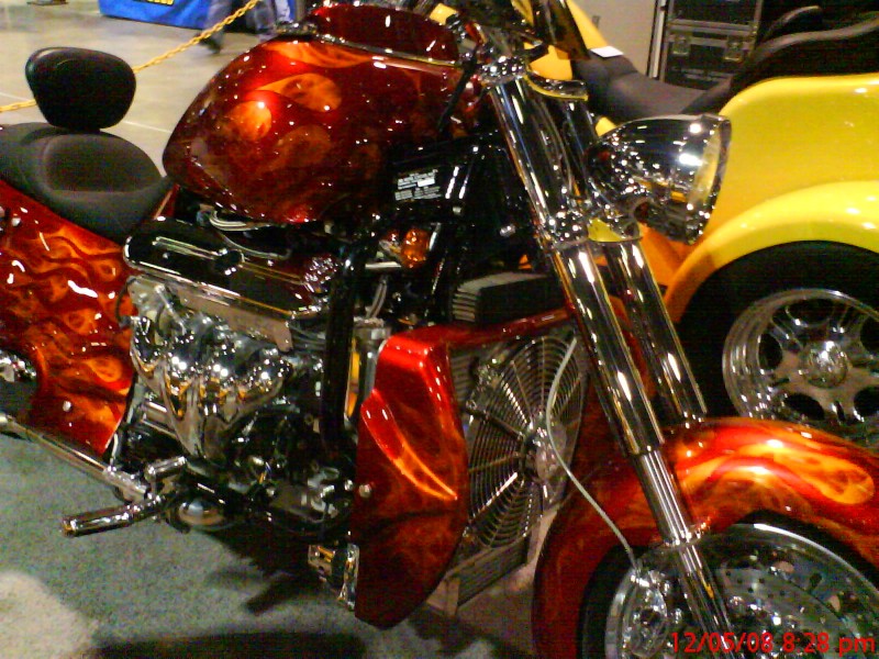 V8 motorcycle
