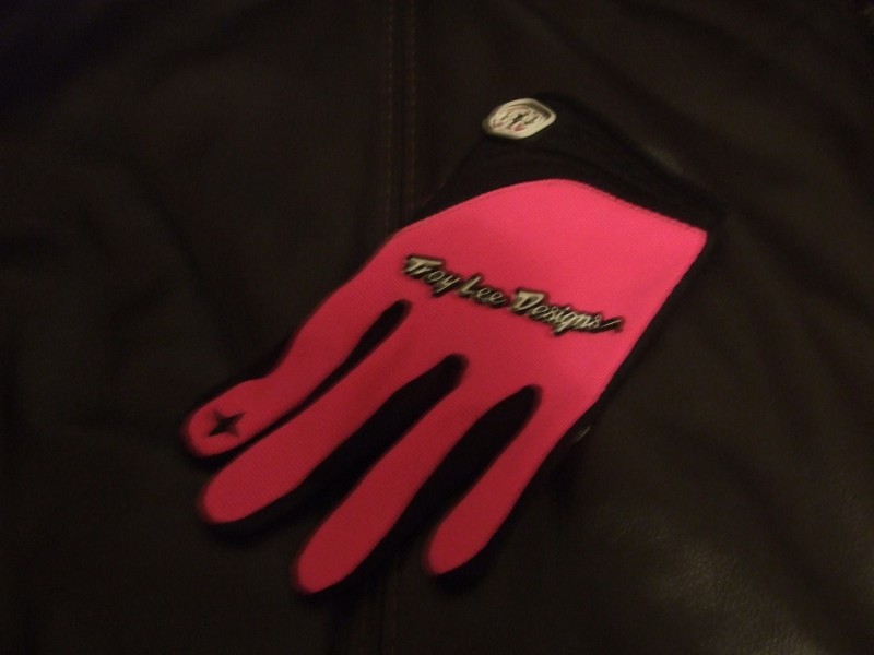 pink troy lee xc gloves