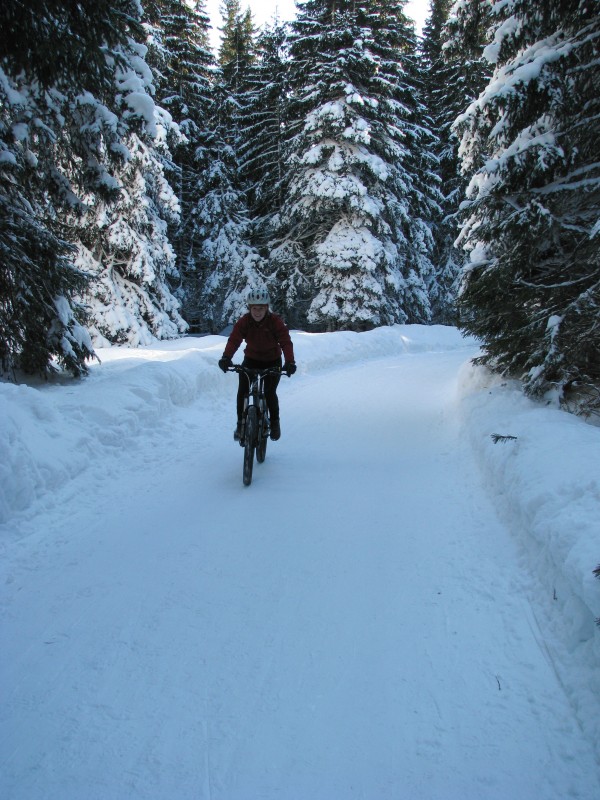 winter ride to Popradske pleso,High Tatras