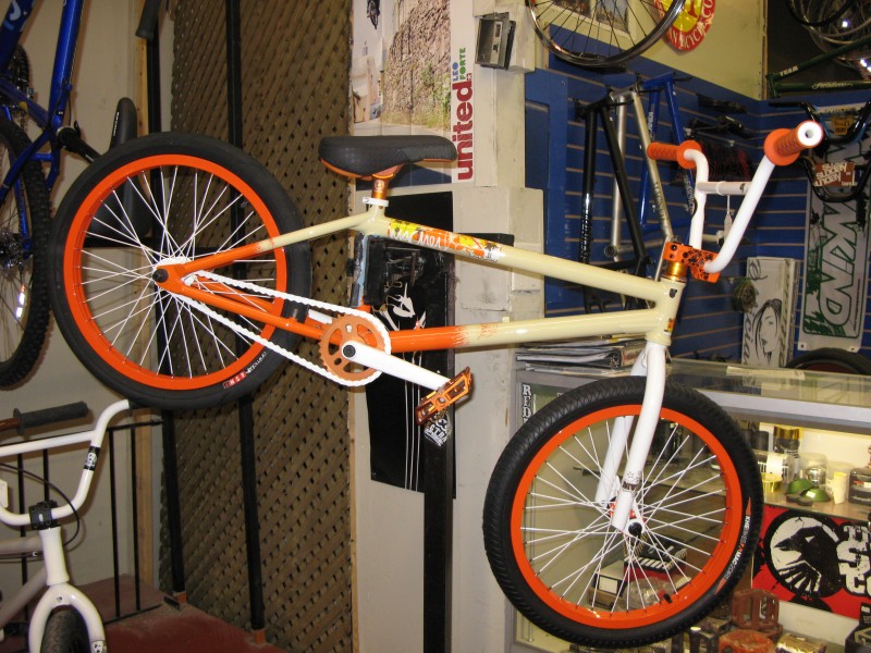A custom bike we built up in our shop. For sale at $1599. Roughly 23 pounds!