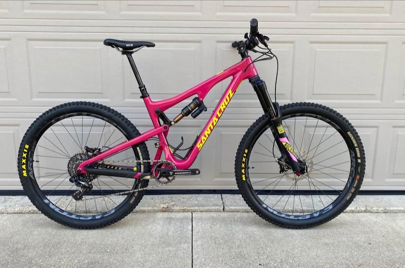 Pink Santa 2016 Santa Cruz Bronson Cc X01 2016 Santa Cruz Bronson