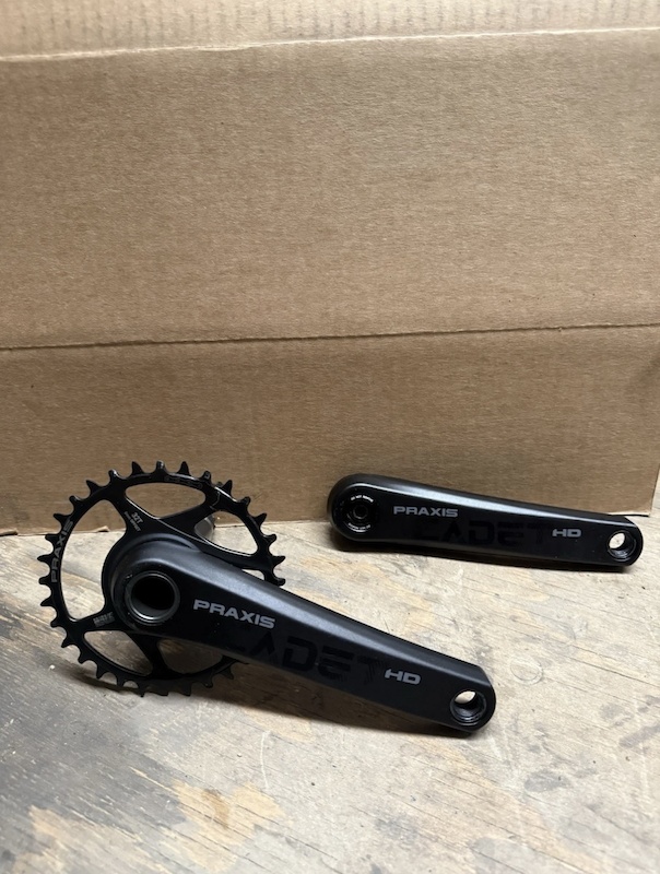 2022 Praxis Cadet HD M24 crankset 32T 3mm boost 170mm For Sale