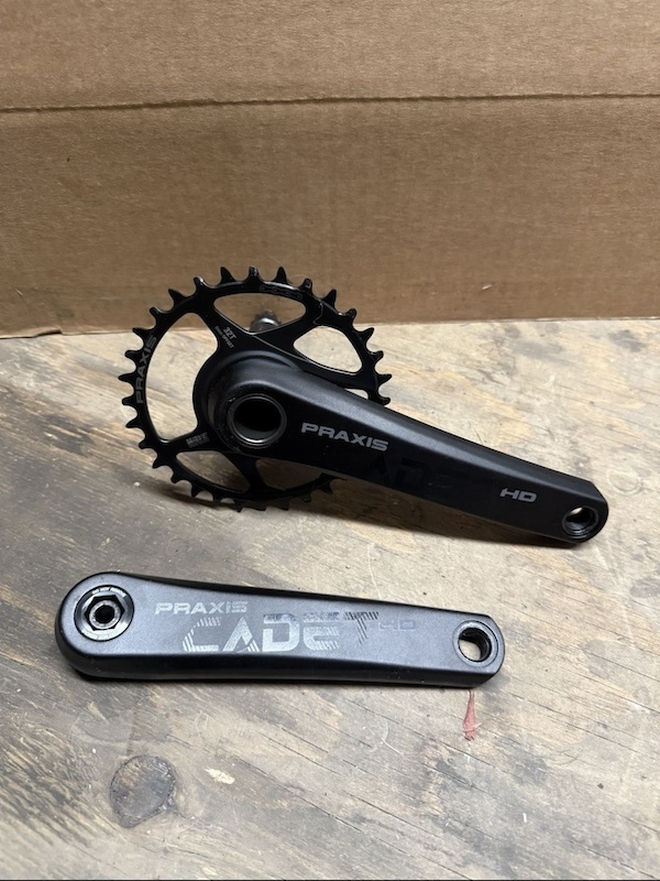 2022 Praxis Cadet HD M24 crankset 32T 3mm boost 170mm For Sale