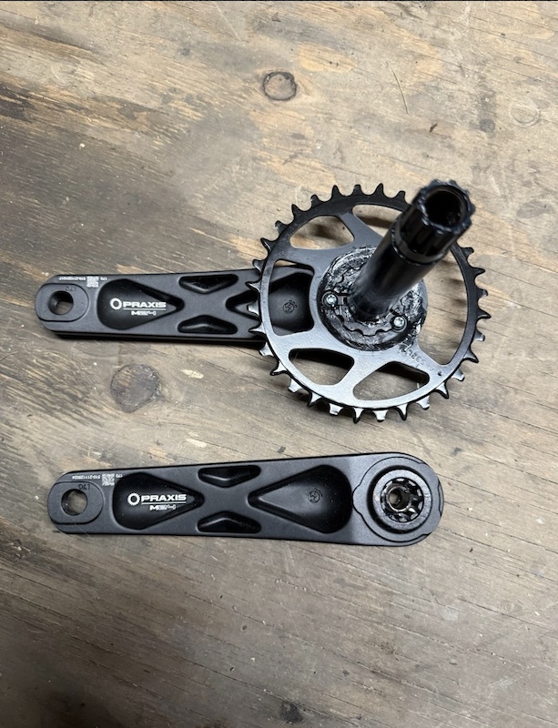 2022 Praxis Cadet HD M24 crankset 32T 3mm boost 170mm For Sale