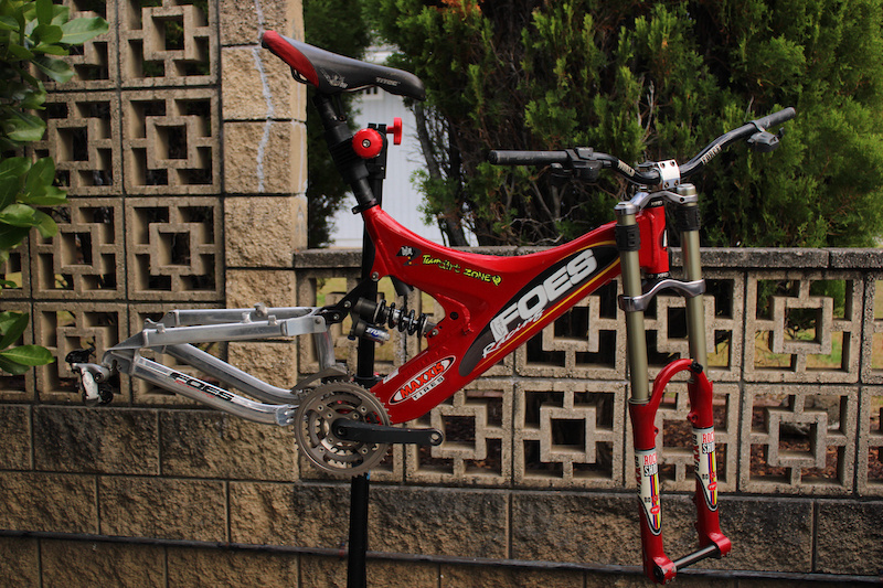1999 Foes ZigZag Frame + Parts FREE SHIPPING For Sale