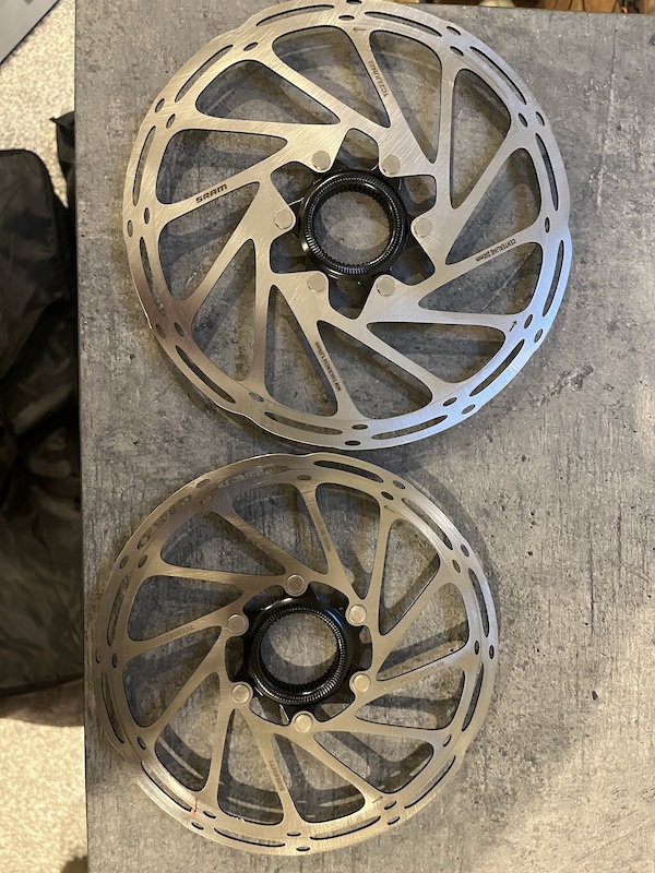 2025 Take off CL Sram Rotor Set (200 and 180mm) For Sale