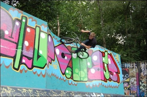 height round curve wall ride.