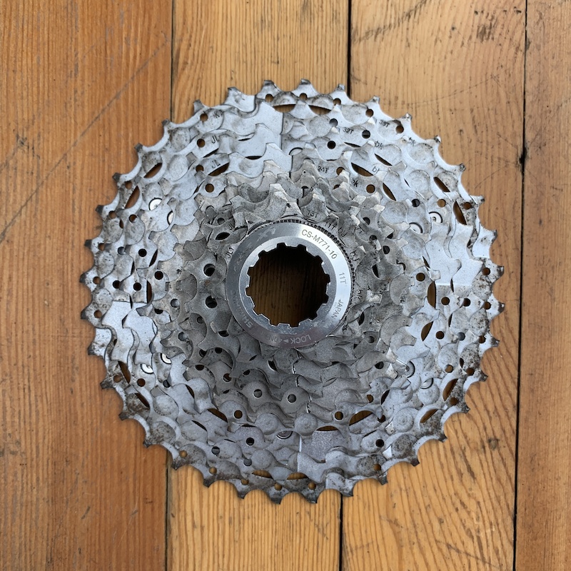 Shimano Deore XT CS-M771-10 11-36T cassette (1440) For Sale