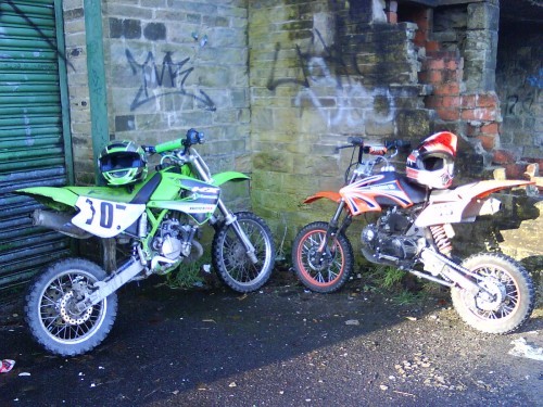 my kx and ma m8s pitbike