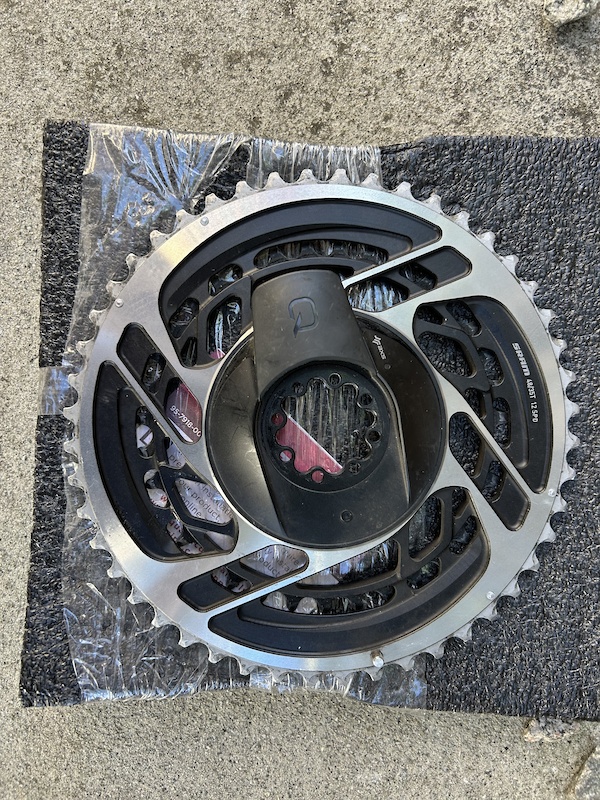 2022 SRAM Red AXS 48/35 chain ring with Qarq For Sale