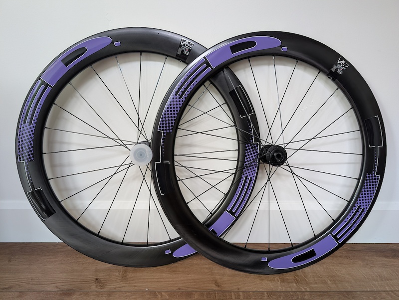 2025 HED Vanquish V62 Wheelset, Removable Decals For Sale