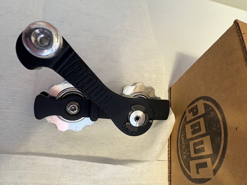 2024 New Paul Component Melvin Chain Tensioner Black For Sale