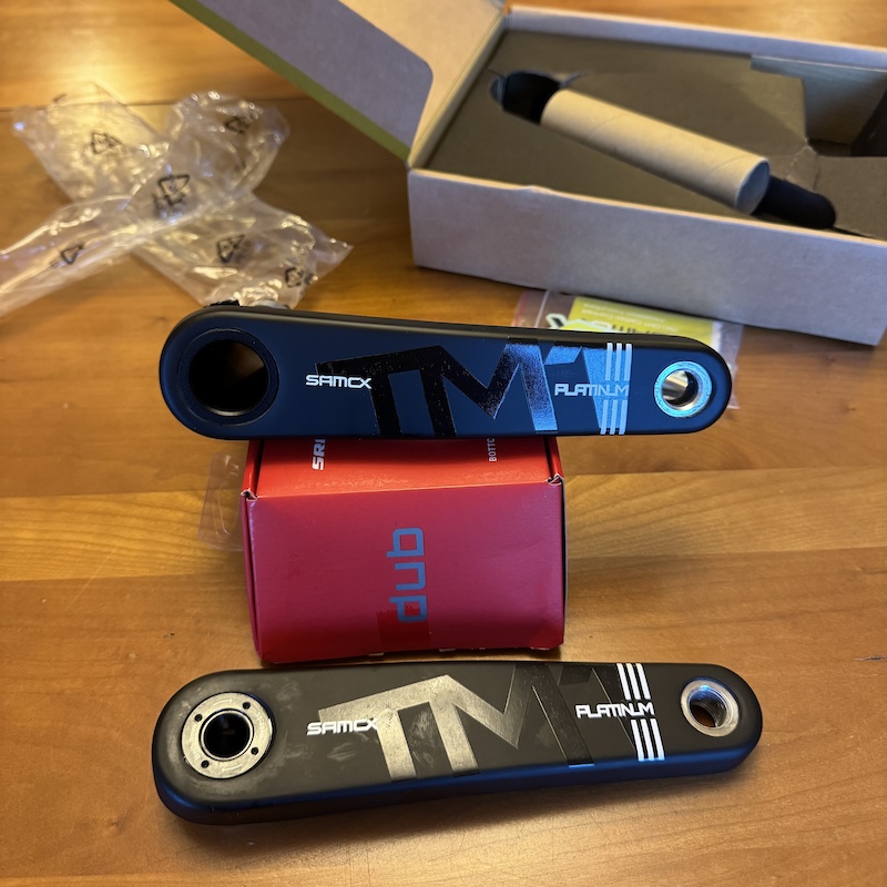 2025 Samox Platinum TM-1 Carbon Cranks 160mm For Sale