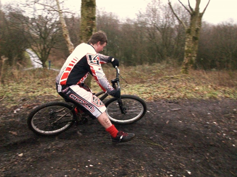 nice pic of craig in the tight berm